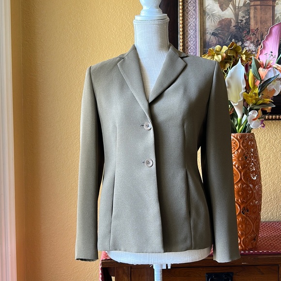 Alfani Women's Petite 3/4 Sleeve Blazer White Size Petite Medium main image 1